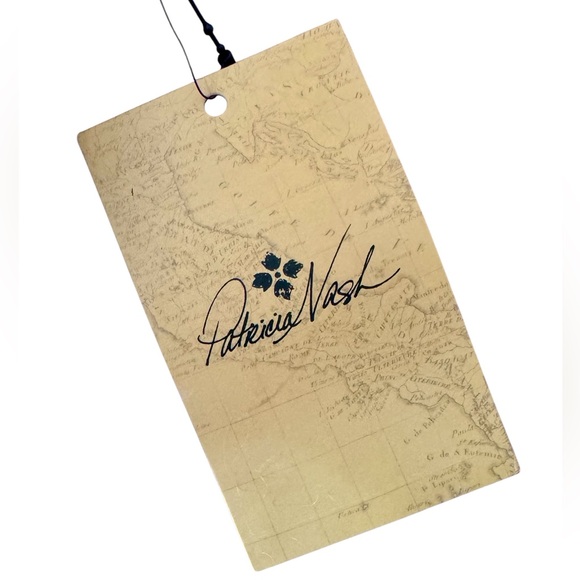 Patricia Nash Crossbody Bag Womens Blue Coral Leather Cascina Distressed Vintage - Picture 6 of 7